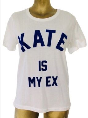 NWT ELEVEN PARIS Kate is My Ex TEE SHIRT Small